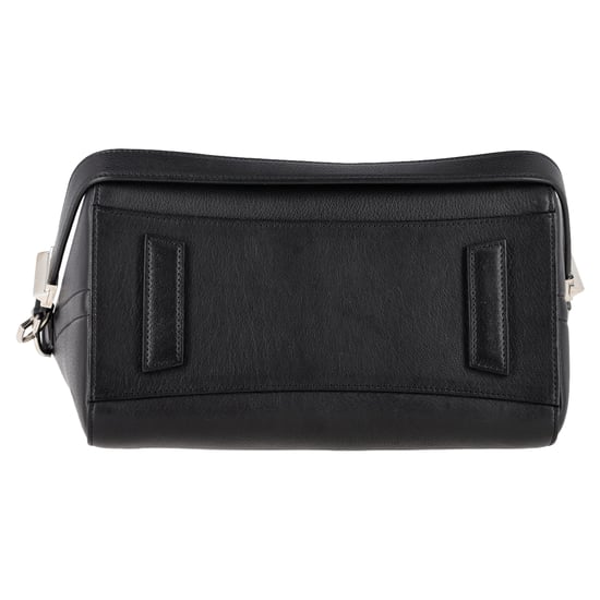 Givenchy Kleine Antigona Tasche mit Obergriff aus schwarzem Kalbsleder - Image 4