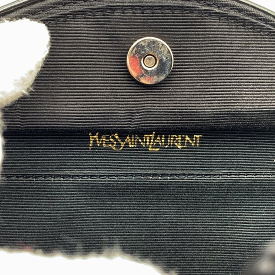 Yves Saint Laurent Vintage-Schultertasche aus Stoff - Image 6