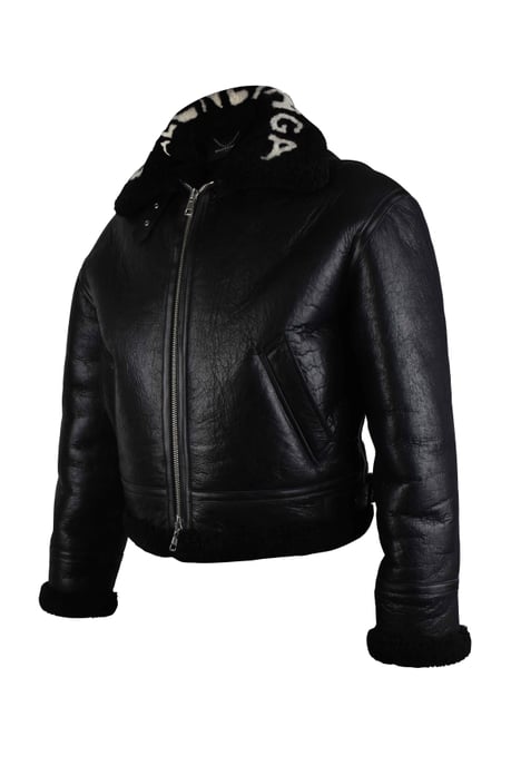 Balenciaga Bomberjacke Schwarz - Image 2