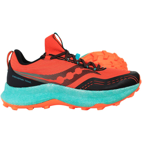 Saucony Endorphin Trail Herren Rote Laufschuhe - Image 4