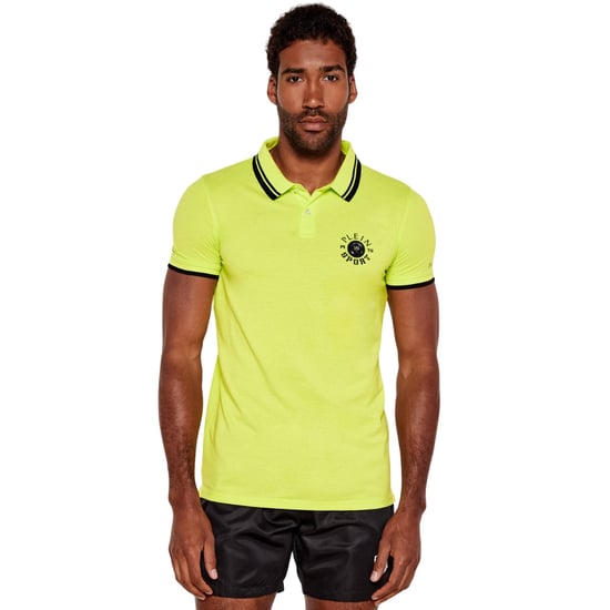 Plein Sport Poloshirt Mit Großem Logo Auf Der Rückseite, Limettengrün - Image 1