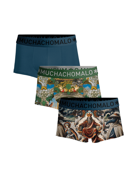 Muchachomalo Herren Boxershorts – 3 Stück – Herren Unterhosen - Image 1