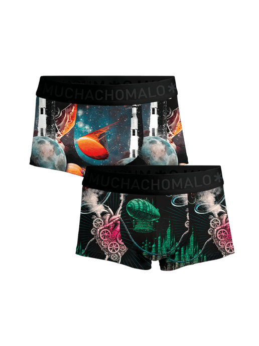 Muchachomalo Herren Boxershorts – 2 Stück – Herren Unterhosen - Image 1
