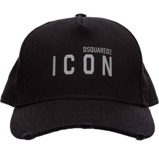 Dsquared2 Icon Logo Graues Logo Schwarzer Hut - Image 2