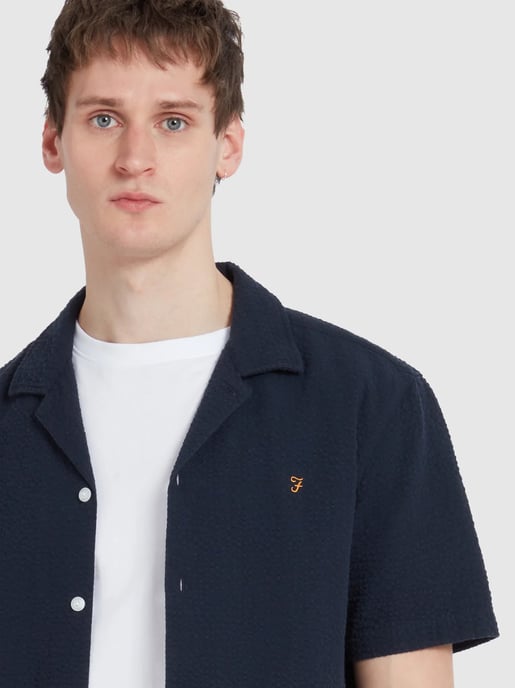 Herren True Navy Rutherford Revere Shirt - Image 2