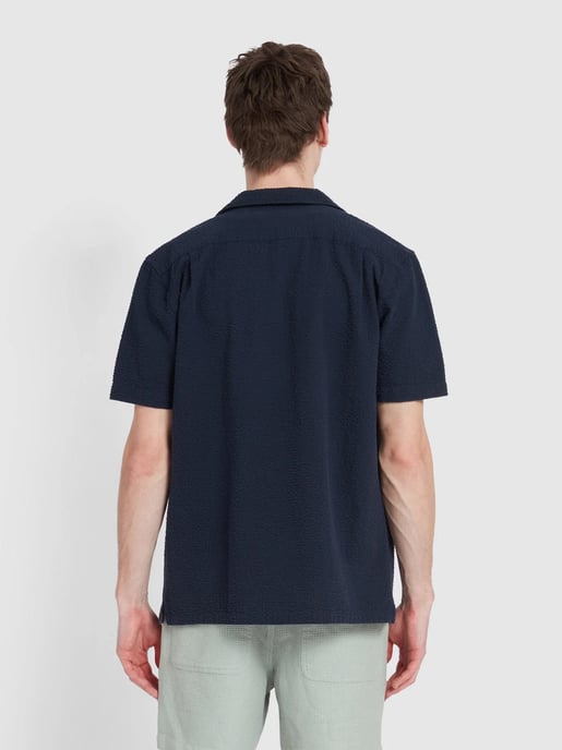 Herren True Navy Rutherford Revere Shirt - Image 3