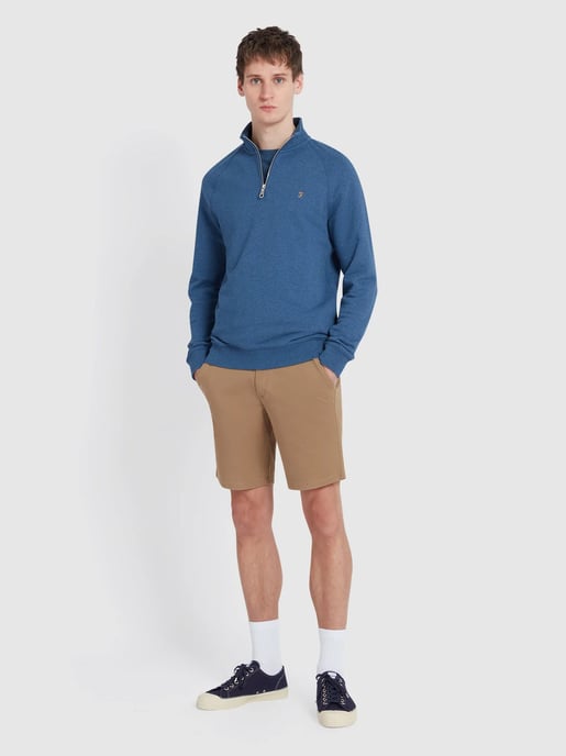 Herren Beige Hawk Twill Shorts - Image 2