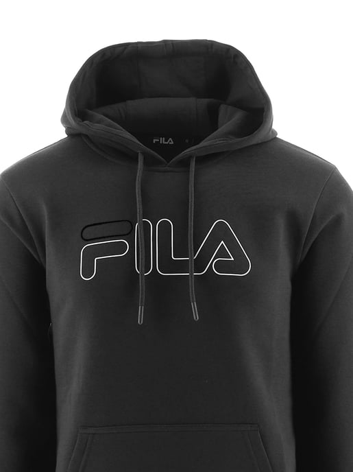 Herren Hoodie mit grafischem Melange in Anthrazit - Image 2