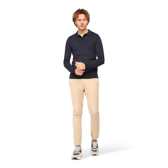 Solution Trui Ralf Polo Strick Blau - Image 3