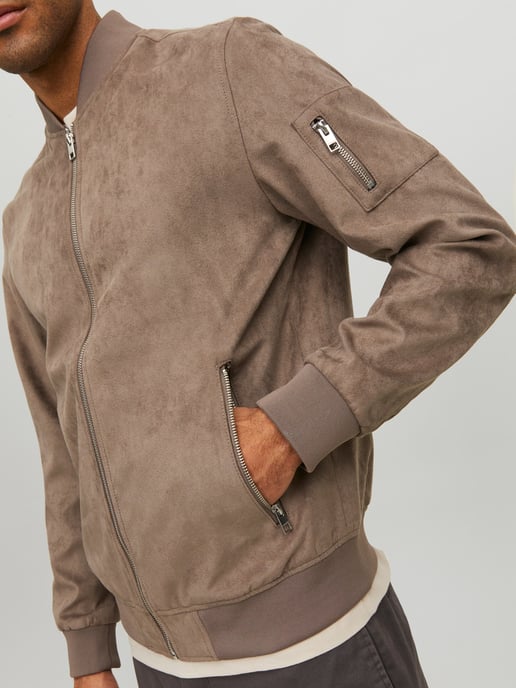 Jack & Jones Sommerjacke Tano Bomber Braun - Image 4