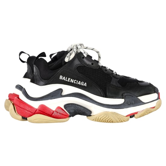 Balenciaga Triple S Sneakers aus schwarzem Polyester - Image 1