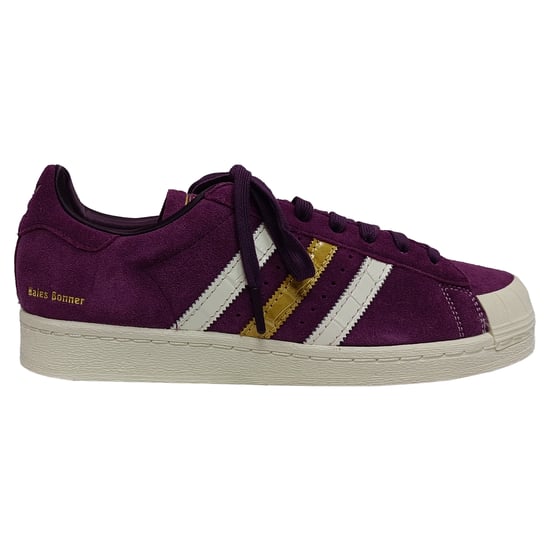 Adidas x Wales Bonner Jabbar Low-Top Sneakers in Lila Wildleder - Image 1