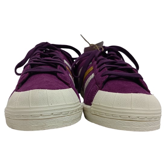 Adidas x Wales Bonner Jabbar Low-Top Sneakers in Lila Wildleder - Image 3