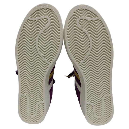 Adidas x Wales Bonner Jabbar Low-Top Sneakers in Lila Wildleder - Image 4