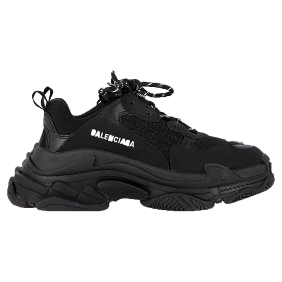 Balenciaga Triple S Sneakers aus schwarzem Polyester - Image 1