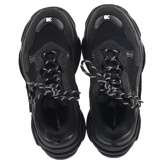 Balenciaga Triple S Sneakers aus schwarzem Polyester - Image 3