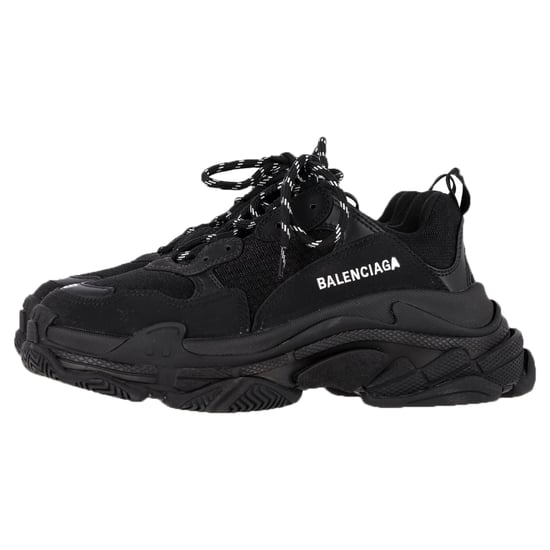 Balenciaga Triple S Sneakers aus schwarzem Polyester - Image 4