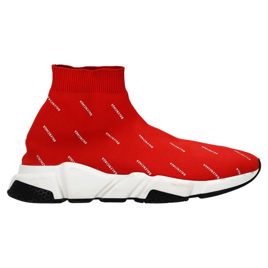 Balenciaga Speed Sneakers aus rotem Polyester - Image 1