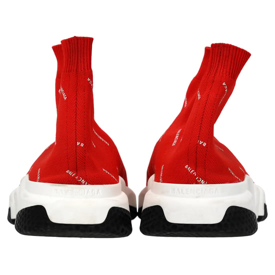 Balenciaga Speed Sneakers aus rotem Polyester - Image 3