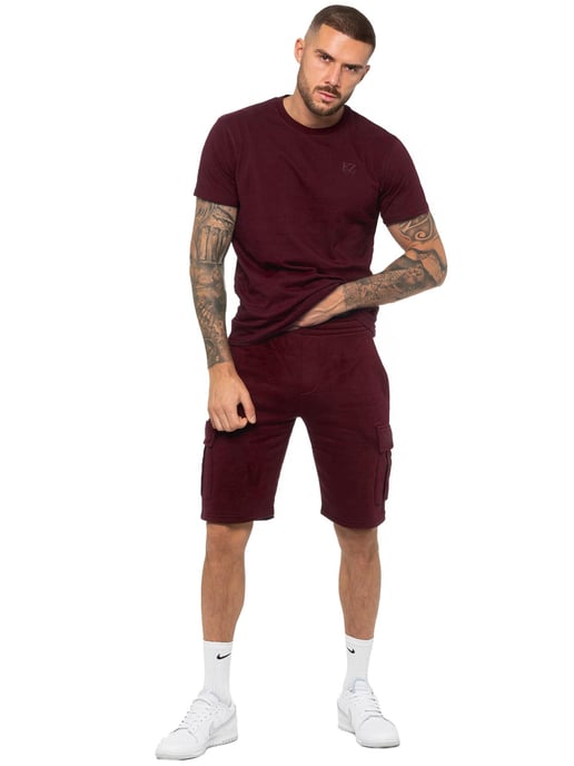 Enzo | Herren T-Shirt-Trainingsanzug mit Shorts-Set - Image 1