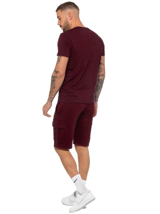 Enzo | Herren T-Shirt-Trainingsanzug mit Shorts-Set - Image 2