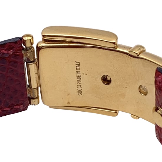 Gucci Vintage Lederarmband - Image 3