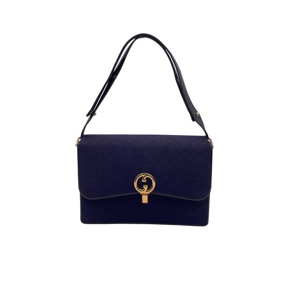 Gucci Vintage-Schultertasche aus Stoff - Image 1