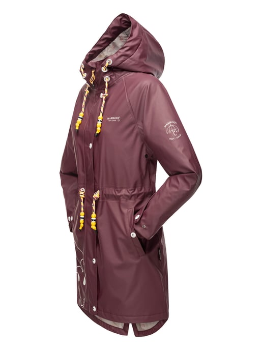 Marikoo Damen Regenjacke – Dancing Umbrella, wasserdicht mit Kapuze - Image 4