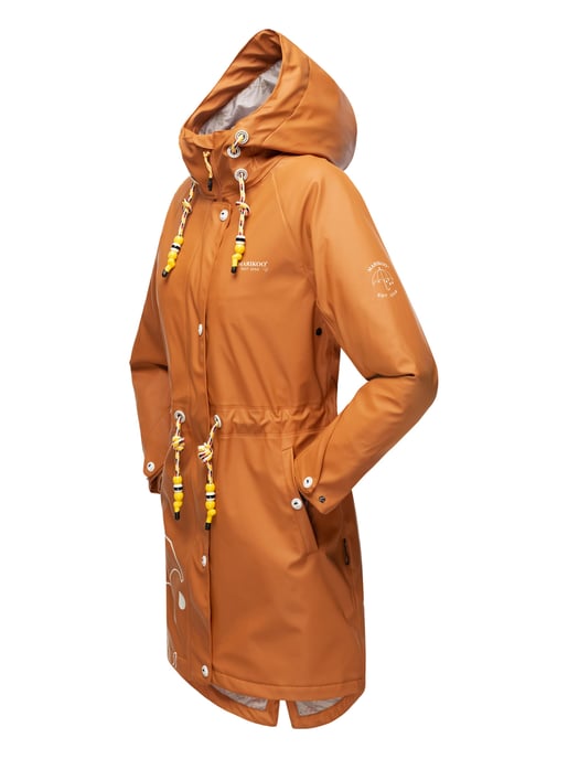 Marikoo Damen Regenjacke – Dancing Umbrella, wasserdicht mit Kapuze - Image 4
