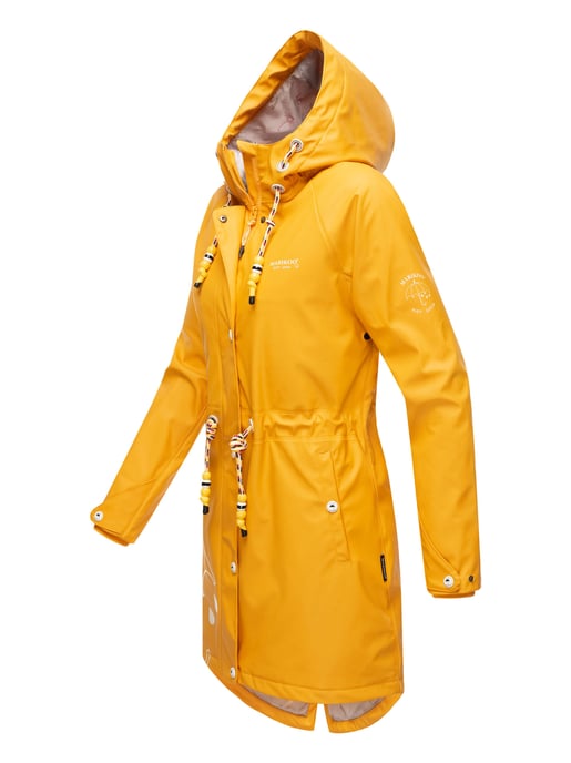 Marikoo Damen Regenjacke – Dancing Umbrella, wasserdicht mit Kapuze - Image 3