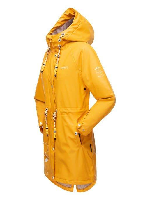 Marikoo Damen Regenjacke – Dancing Umbrella, wasserdicht mit Kapuze - Image 4