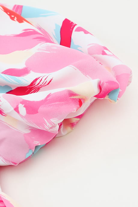 Abstraktes Print-Midi-Kleid - Image 4