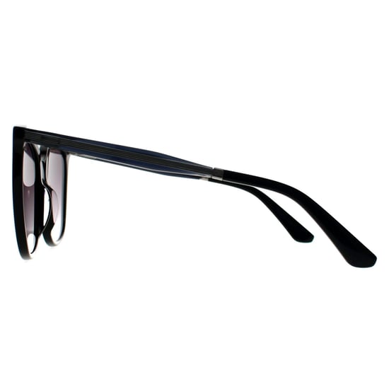 Calvin Klein Cat Eye Damen Schwarz Grau Gradient CK23500S - Image 3