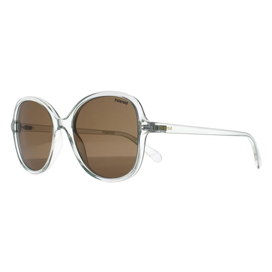 Polaroid Butterfly Damen Transparent Grau Braun Polarisiert PLD 4136/S - Image 2