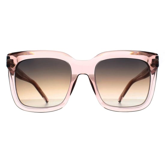 Hugo Boss Square Womens Transparent Rose Grau Braun Gradient BOSS 1656/S - Image 1