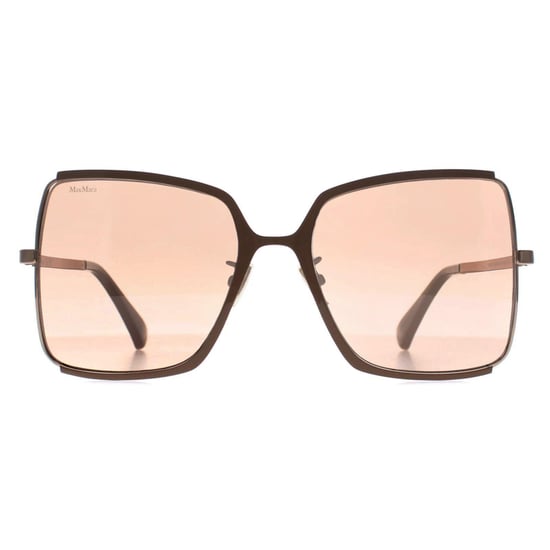 Max Mara Square Womens Shiny Light Bronze Roviex Braun Gradient MM0070-H - Image 1
