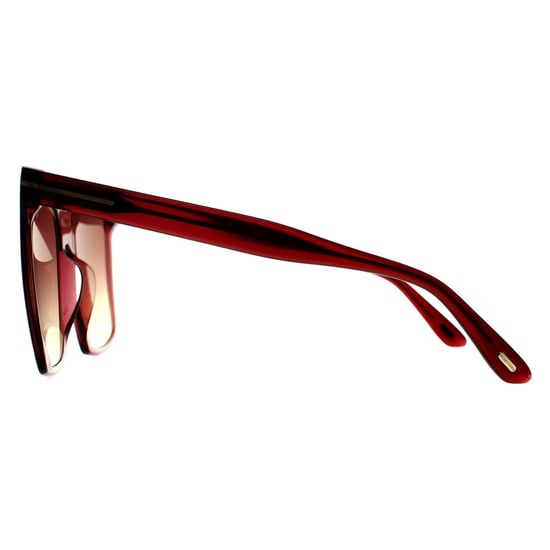 Tom Ford Quadratisch Damen Glänzend Bordeaux Bordeaux Farbverlauf Sabrina FT0764 - Image 3