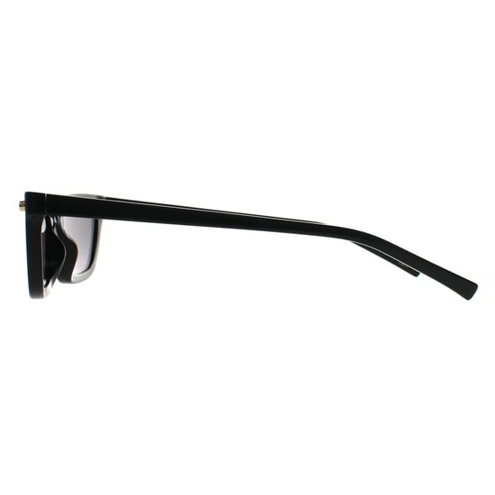 Gucci Cat Eye Womens glänzend schwarz grau mit Licht Spiegel GG1944S - Image 3