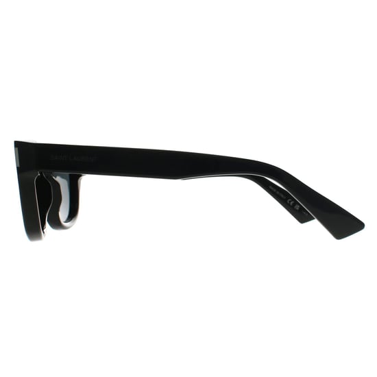Saint Laurent Quadratisch Unisex Schwarz Grau SL 838 - Image 3