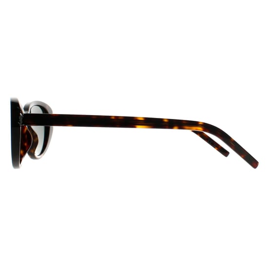 Saint Laurent Cat Eye Damen dunkel gefleckt Havanna grau SL M154 - Image 3