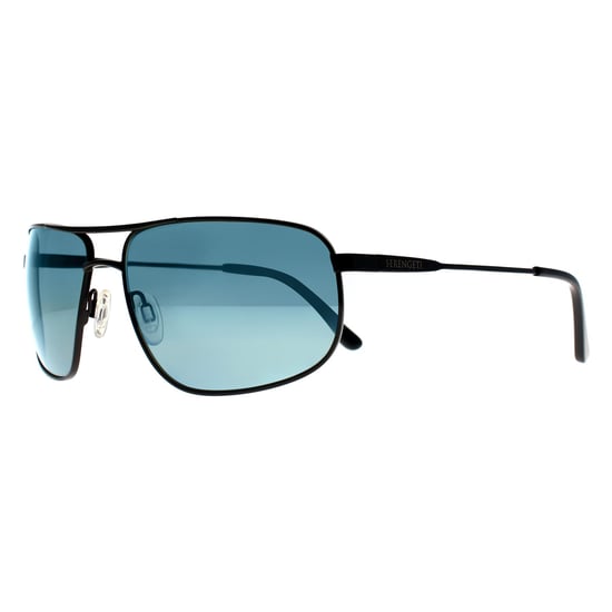 Serengeti Rectangle Mens Shiny Black Saturn Polarized 555nm Blue Dante 2.0 - Image 2