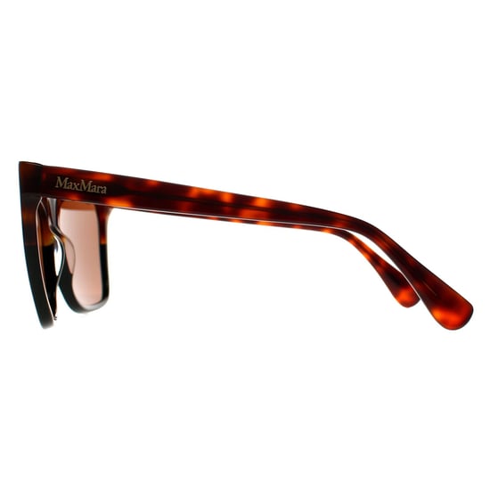 Max Mara Cat Eye Damen Havanna Braun MM0008 Logo2 - Image 3