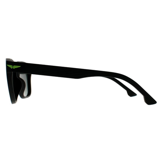 Police Rectangle Mens Matte Black Grey Green Polarized SPLB38E Tailwind 3 - Image 3