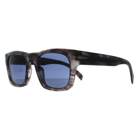 David Beckham Square Herren Dunkelgrau Horn Space Blau DB 7099/S - Image 2