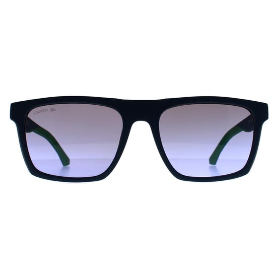 Lacoste Rectangle Mens Matte Blau Blau Gradient L957S - Image 1