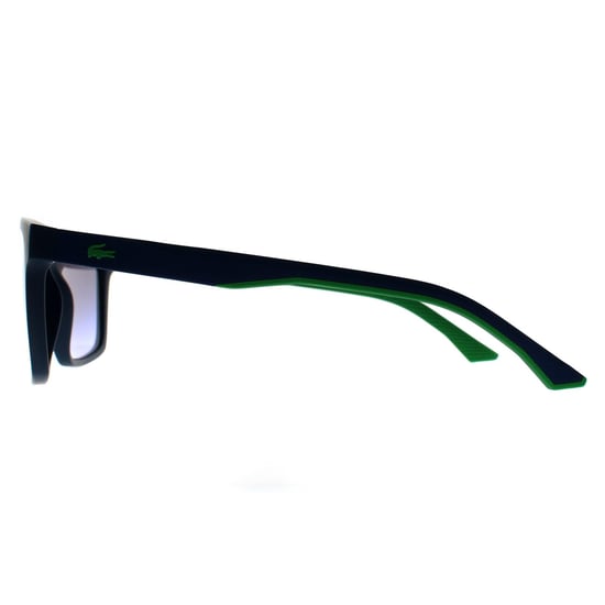 Lacoste Rectangle Mens Matte Blau Blau Gradient L957S - Image 3