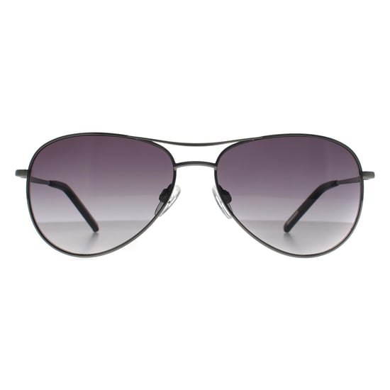 Ted Baker Aviator Unisex Silber Grau Farbverlauf TB1166 Carter - Image 1