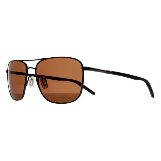 Serengeti Aviator Herren Glänzend Gunmetal Mineral Polarisiert Fahrer Braun Spello - Image 2