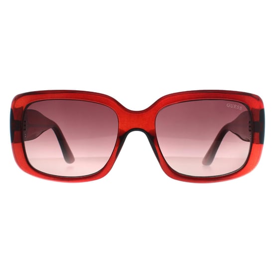 Guess Butterfly Womens Transparent Rot Braun Gradient GF6167 - Image 1