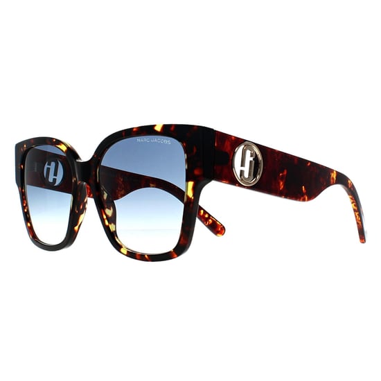 Marc Jacobs Square Damen Dunkel Havanna Blau Gradient MARC 698/S - Image 2